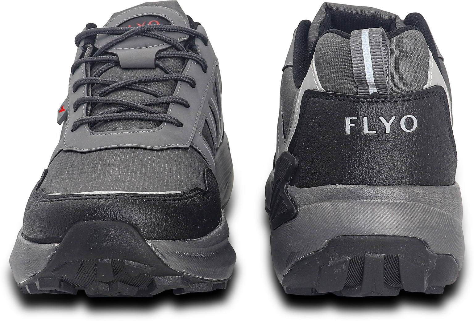 LAKHANI FLYO Men's Jogging & Running Shoes (Mouse) - Prince Boot House - Image 4