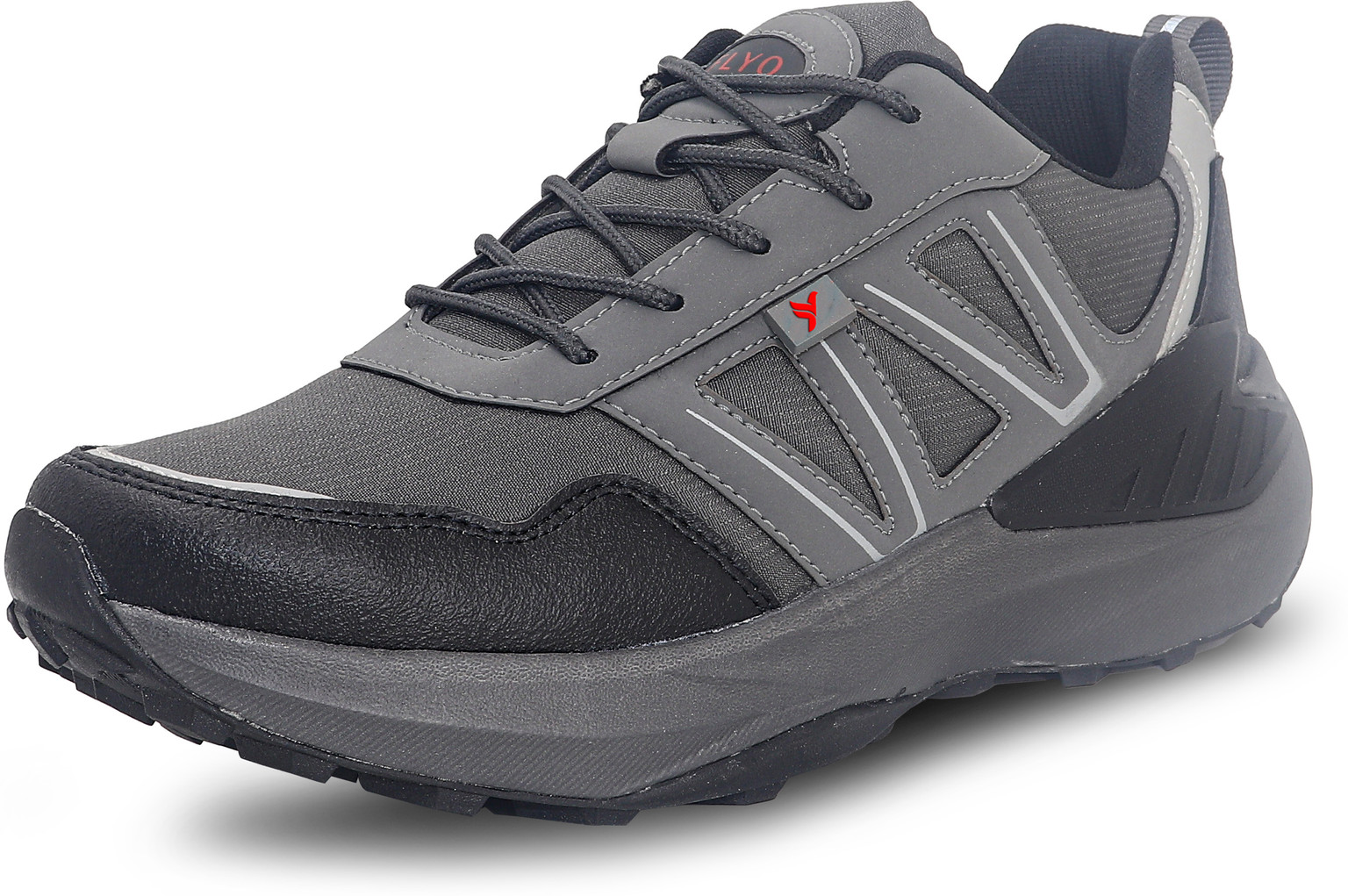 LAKHANI FLYO Men's Jogging & Running Shoes (Mouse) - Prince Boot House - Image 5
