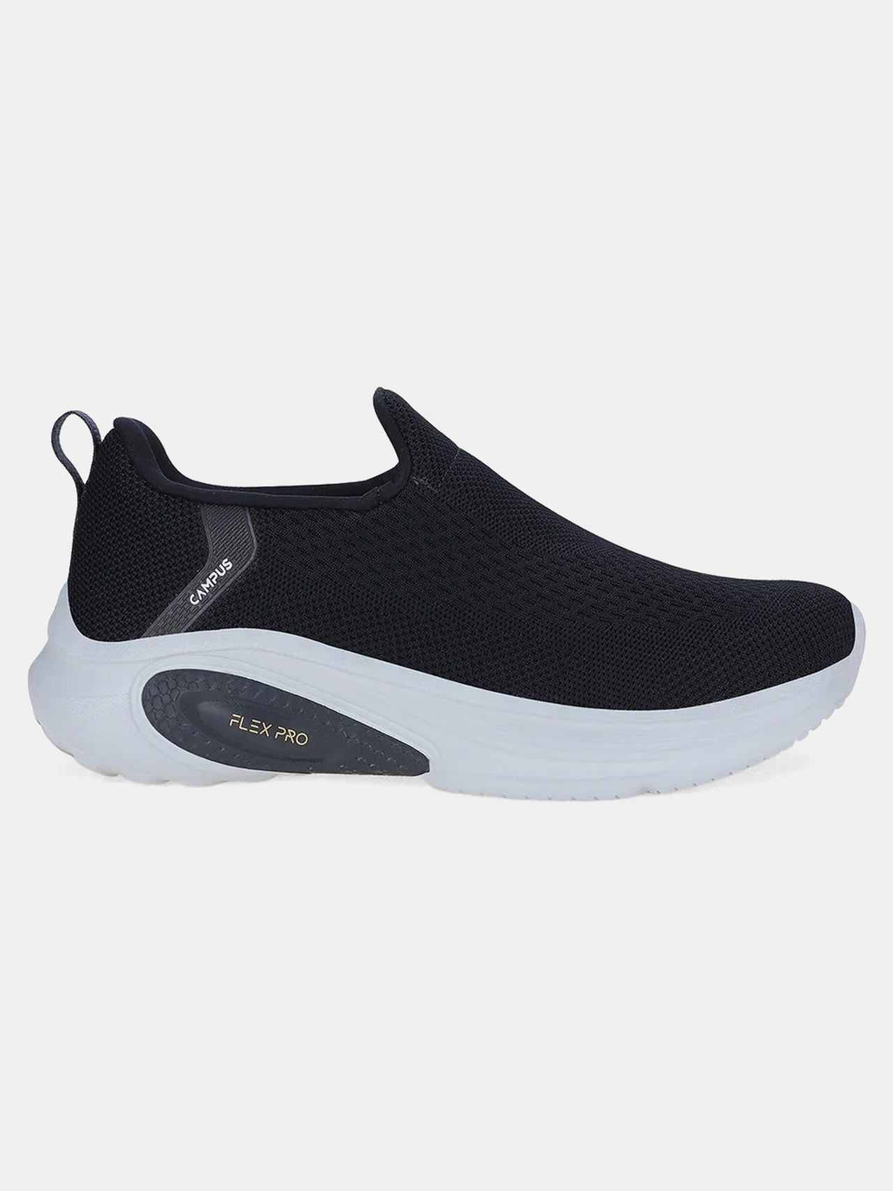 CAMPUS WIKES Men's Slip-On Walking Shoes (Black) - Prince Boot House - Image 2