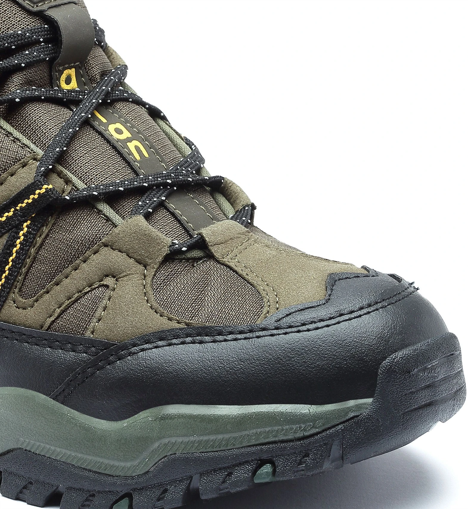 ASIAN Everest-21 Men's High-Ankle Trekking & Hiking Boots (Olive Black) - Prince Boot House - Image 5