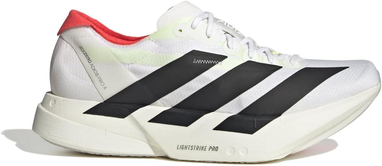 adidas Adizero Adios Pro 4 Men's Premium Road Running Shoes (Lemon Black Silver) - Prince Boot House - Image 8