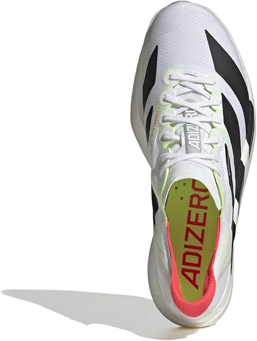 adidas Adizero Adios Pro 4 Men's Premium Road Running Shoes (Lemon Black Silver) - Prince Boot House - Image 3