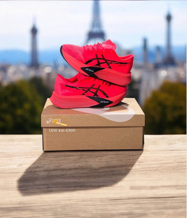 Asics Magic Speed 4 Red Running Shoes - Prince Boot House - Image 3