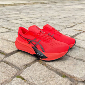 Asics Magic Speed 4 Red Running Shoes - Prince Boot House