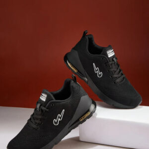 CAMPUS NORTH PLUS Black Men's Running Shoes & Sneakers