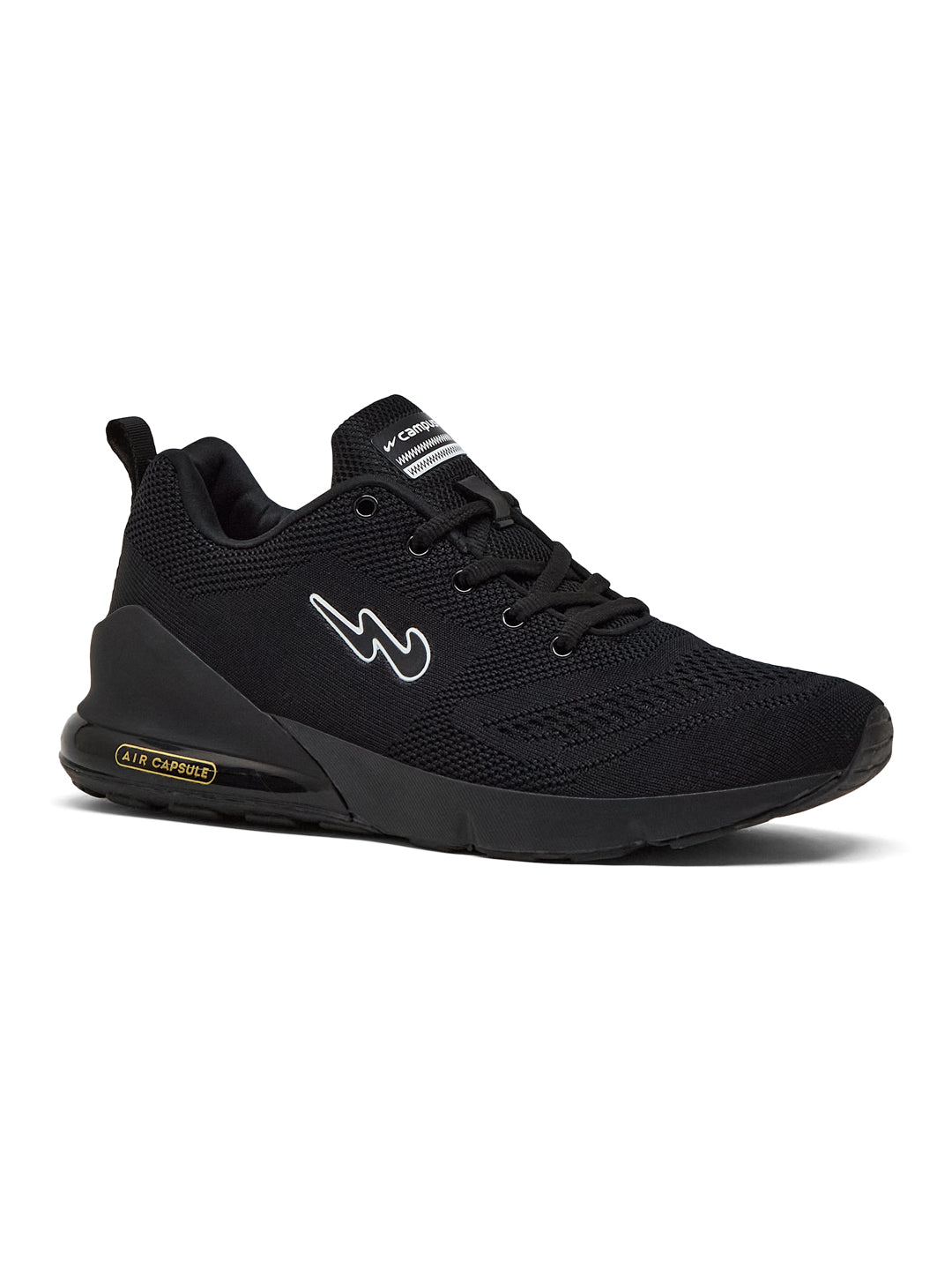 CAMPUS NORTH PLUS Black Men's Running Shoes & Sneakers - Image 7