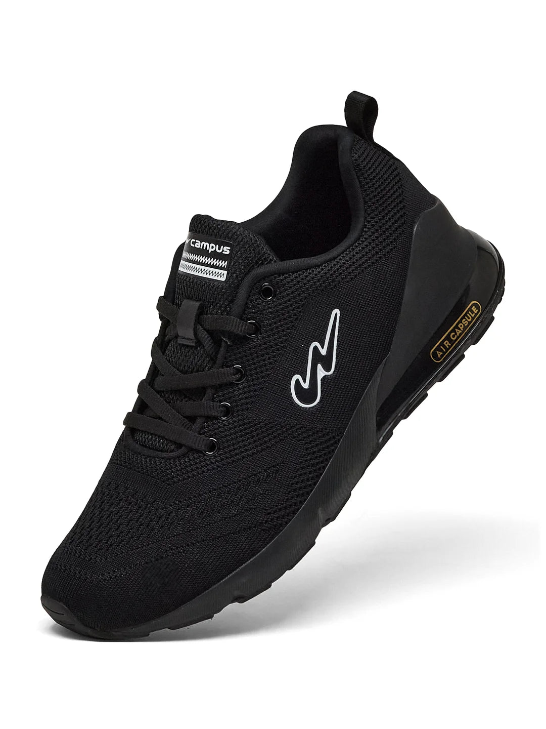 CAMPUS NORTH PLUS Black Men's Running Shoes & Sneakers - Image 6
