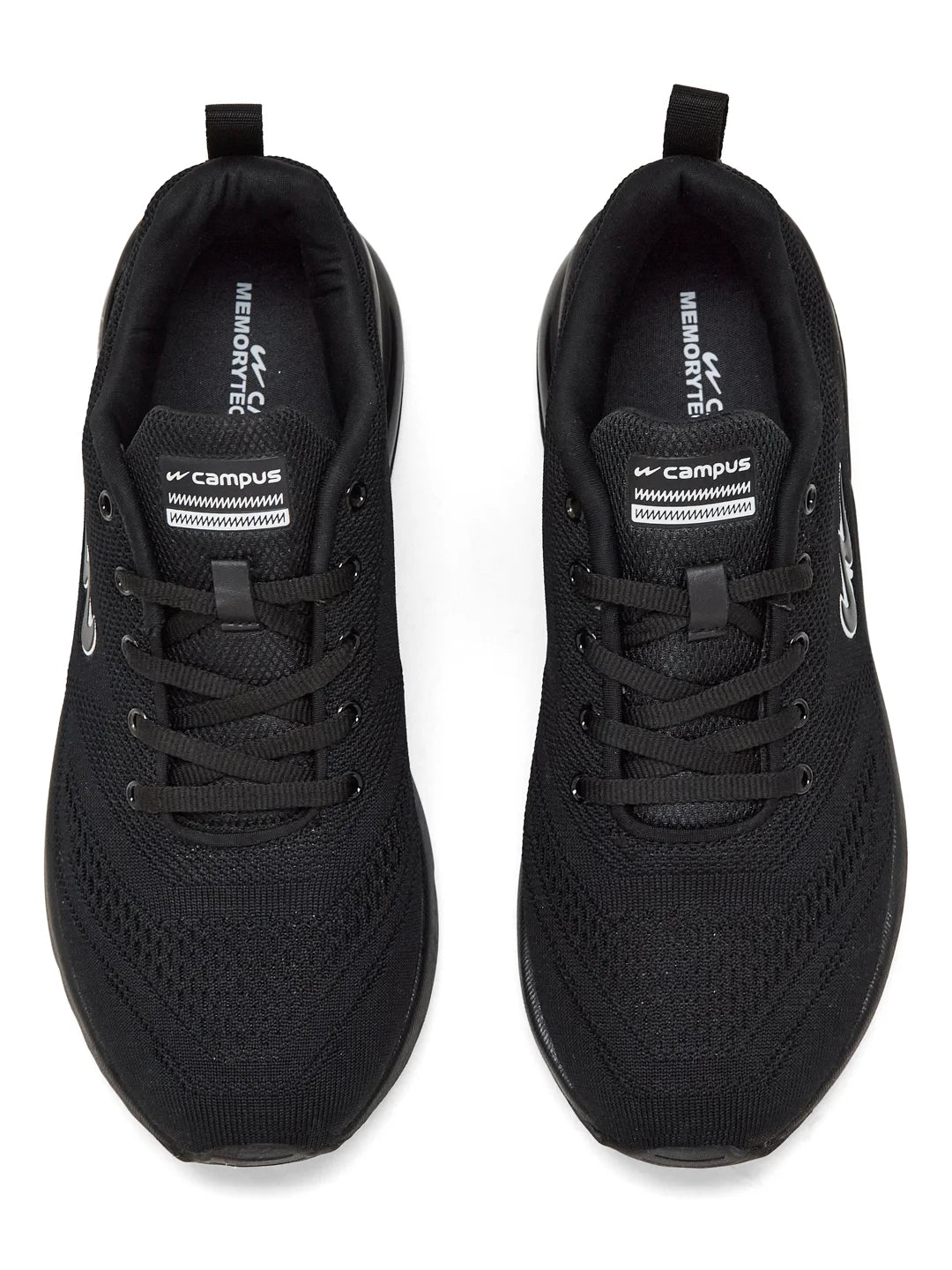 CAMPUS NORTH PLUS Black Men's Running Shoes & Sneakers - Image 4
