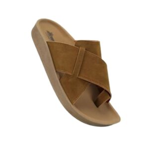Paragon Men's Casual Suede Look Comfort Sandals - Prince Boot House