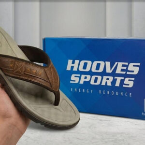Hooves Sports Men's Brown Comfort Flip Flops | Prince Boot House