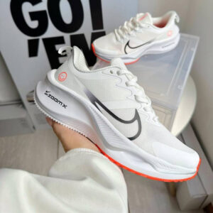 Men's White Cushioned Running Shoes | Prince Boot House