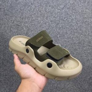 Debon Men’s Casual Comfort Sandals – Olive Green | Prince Boot House