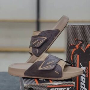 Sparx Men’s Comfort Daily Slides with Adjustable Grip